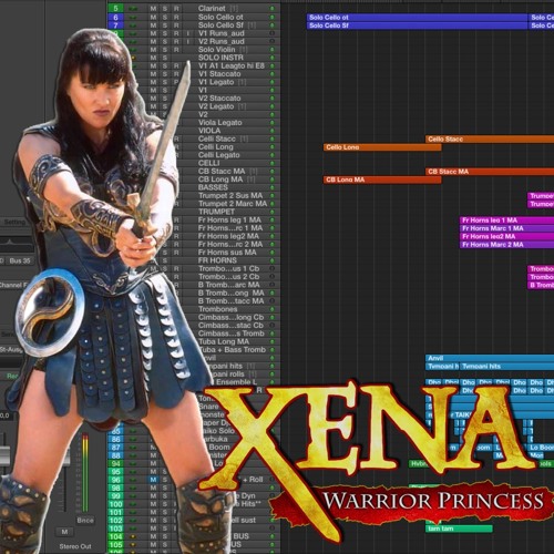 ภาพปกอัลบั้มเพลง Xena Warrior Princess Theme Song Remake in the style of Wonder Woman’s Theme