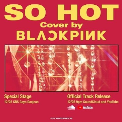 ภาพปกอัลบั้มเพลง BLACKPINK - SO HOT COVER