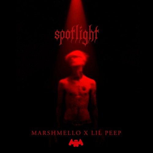 ภาพปกอัลบั้มเพลง Marshmello x Lil Peep- Spotlight