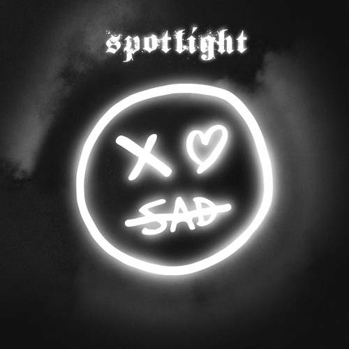 ภาพปกอัลบั้มเพลง lil peep x marshmello - spotlight (xo sad cover)
