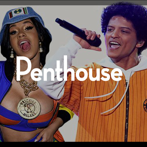 ภาพปกอัลบั้มเพลง Bruno Mars x Cardi B type beat - Penthouse (funky retro pop beat)