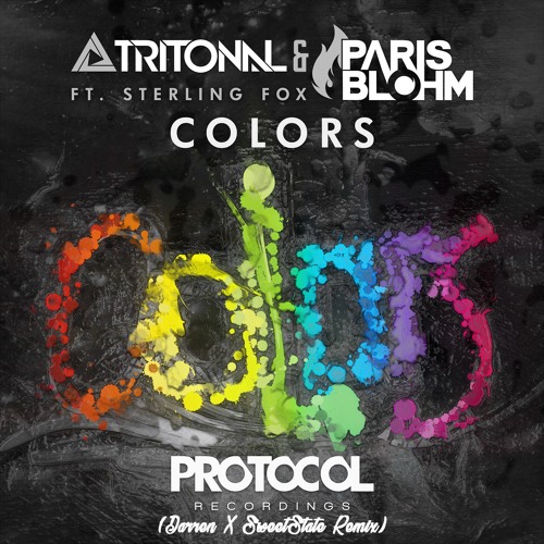 ภาพปกอัลบั้มเพลง Tritonal & Paris Blohm ft. Sterling Fox - Colors (Darren & SweetState Remix)