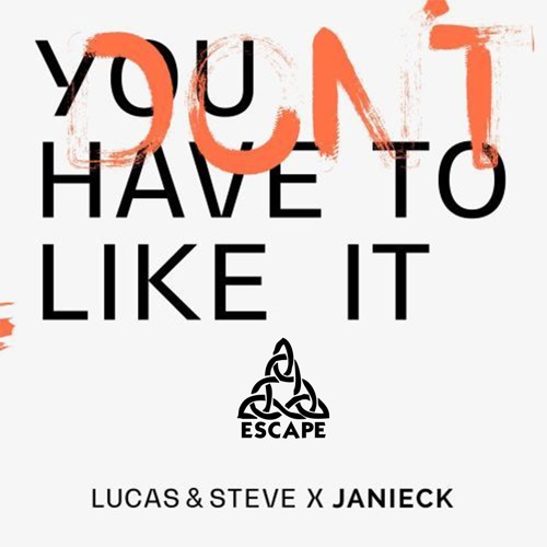 ภาพปกอัลบั้มเพลง Lucas & Steve X Janieck - You don't have to like it (SQUAWK remix)