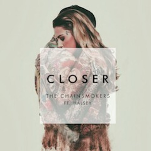 ภาพปกอัลบั้มเพลง closer the chainsmoker feat halsey cover