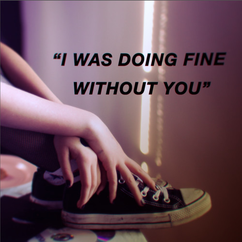 ภาพปกอัลบั้มเพลง i was doing fine without you (tame impala)
