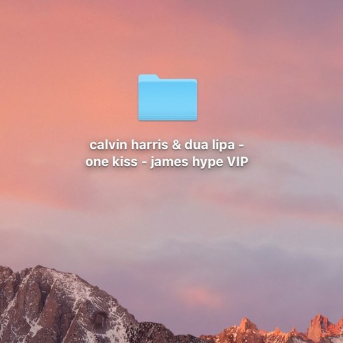 ภาพปกอัลบั้มเพลง Calvin Harris & Dua Lipa - One Kiss - James Hype VIP