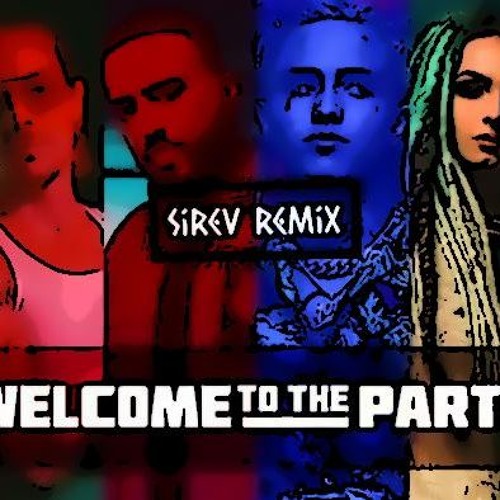 ภาพปกอัลบั้มเพลง Diplo - Ft - French - Montana - Lil - Pump - Ft - Zhavia - Welcome To The Party (P$YR3V REM!X)