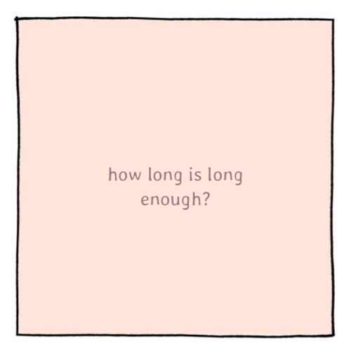 ภาพปกอัลบั้มเพลง how long is long enough