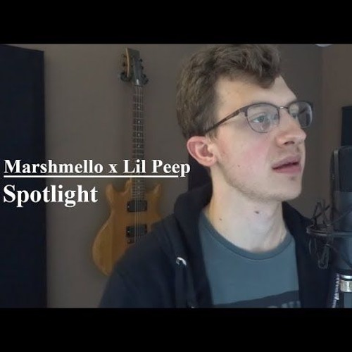 ภาพปกอัลบั้มเพลง Marshmello x Lil Peep - Spotlight (Cover By Valentin Gorin)