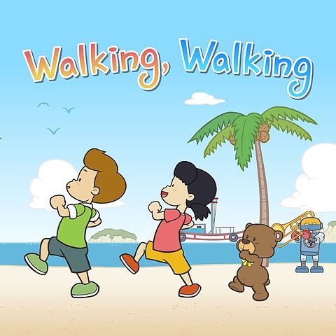 ภาพปกอัลบั้มเพลง Walking Walking