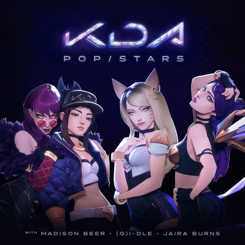 ภาพปกอัลบั้มเพลง KDA - POP STARS