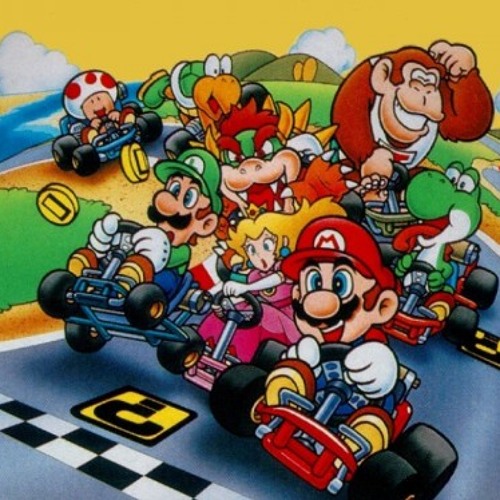 ภาพปกอัลบั้มเพลง Super Mario Kart - Rainbow Road