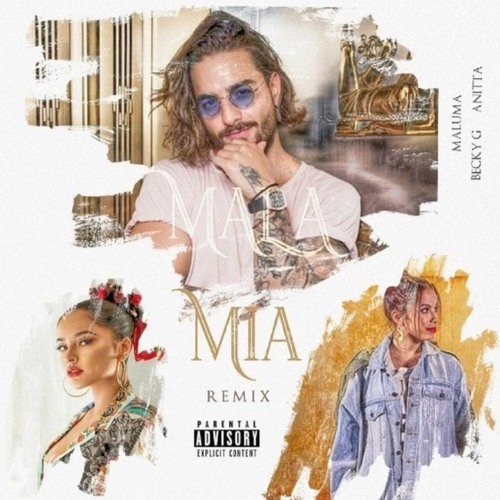 ภาพปกอัลบั้มเพลง Maluma Becky G Anitta - Mala Mía (Dj Nev Rmx)
