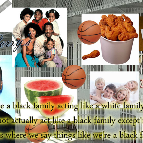ภาพปกอัลบั้มเพลง Tyler Perry's We're a black family acting like a white family but we will not act like a black family except for the parts where we're acting like a black family. II The long road home.