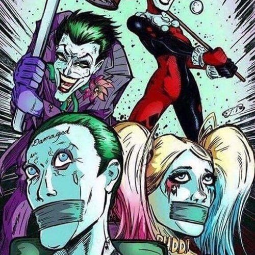 ภาพปกอัลบั้มเพลง Harley Quinn & Joker Love The Way You Lie Nightcore