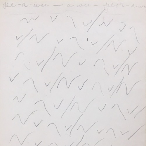 ภาพปกอัลบั้มเพลง Tee-a-Wee Rachel Carson's birdsong notation set to music by Dawn Landes