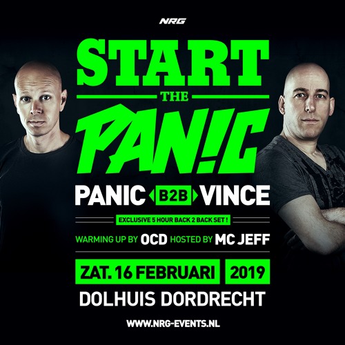 ภาพปกอัลบั้มเพลง PANIC VS VINCE 5 HOURS BACK 2 BACK AT START THE PANIC 16 - 2 - 2019 PART 1