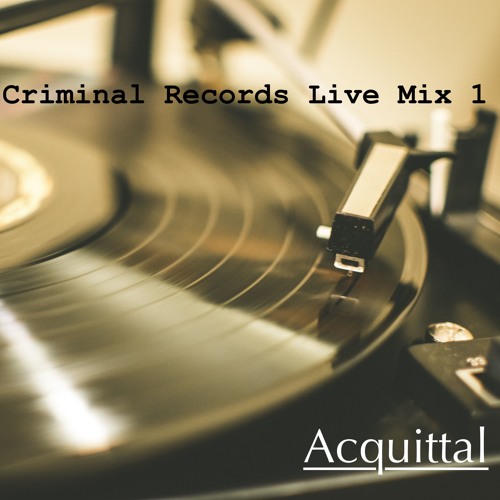 ภาพปกอัลบั้มเพลง Criminal Records - Live Mix 1