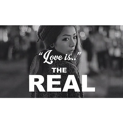 ภาพปกอัลบั้มเพลง รักคือ - The Real