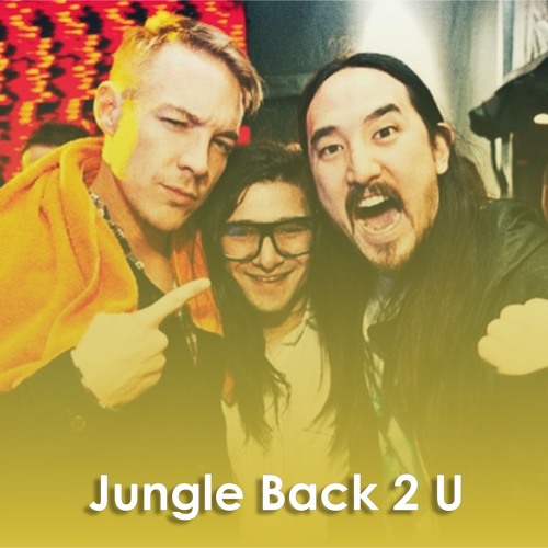 ภาพปกอัลบั้มเพลง Jack U X Steve Aoki X Bad Royale - Jungle Back 2 U (Soul Noize Mashup)
