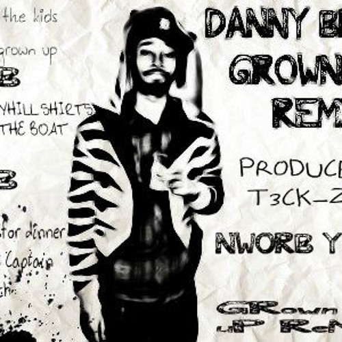 ภาพปกอัลบั้มเพลง DANNY BROWN GROWN UP REMIX