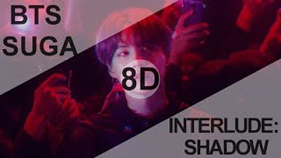 ภาพปกอัลบั้มเพลง BTS SUGA - Interlude Shadow 8D USE HEADPHONE 160K)