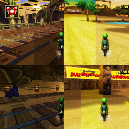 ภาพปกอัลบั้มเพลง Mario Kart Wii- DS Desert Hills (remaster)
