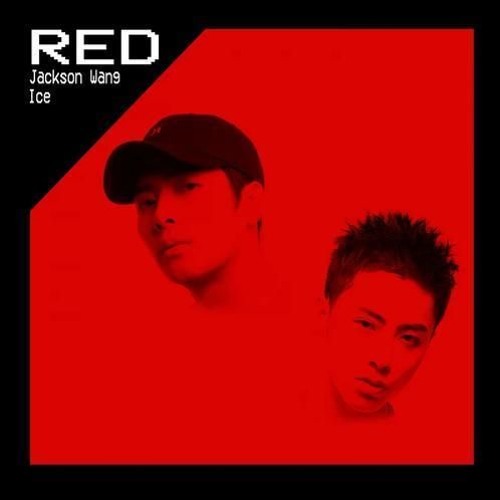 ภาพปกอัลบั้มเพลง Jackson Wang X ICE - RED