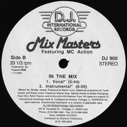 ภาพปกอัลบั้มเพลง Mix Masters - In The Mix (Rocky Jones Mix)