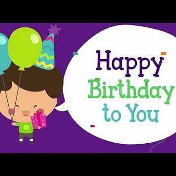 ภาพปกอัลบั้มเพลง Happy Birthday Song Happy Birthday To You Song for Kids The Kiboomers