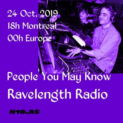 ภาพปกอัลบั้มเพลง Ravelength Radio Mix (N10.AS Radio Montreal)