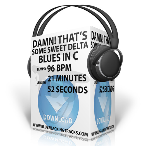 ภาพปกอัลบั้มเพลง Damn Thats Some Sweet Delta Blues in C 96bpm