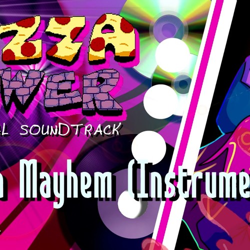 ภาพปกอัลบั้มเพลง Pizza Tower OST - Pizza Mayhem (Instrumental)