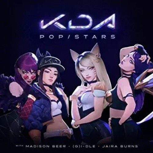 ภาพปกอัลบั้มเพลง POPSTARS – KDA