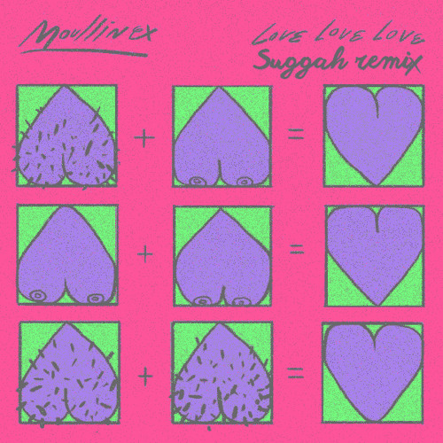 ภาพปกอัลบั้มเพลง Moullinex - Love Love Love (Suggah's Valentine remix)