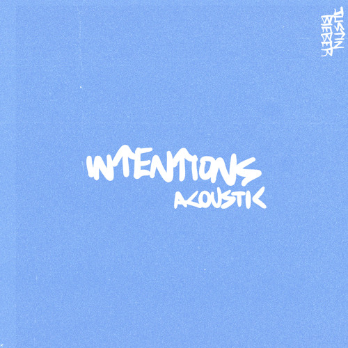 ภาพปกอัลบั้มเพลง Justin Bieber - Intentions (Acoustic)