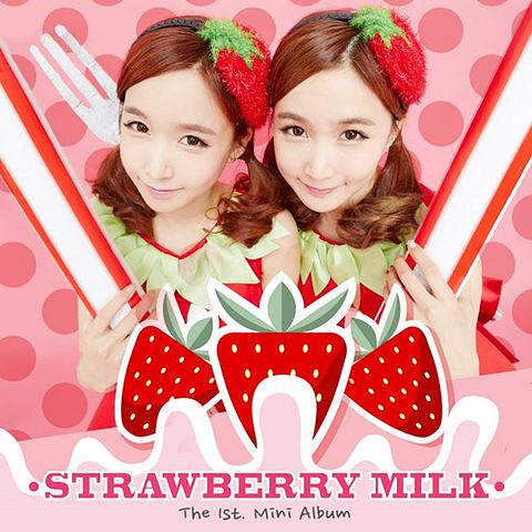 ภาพปกอัลบั้มเพลง Strawberry Milk (Crayon Pop)- OK
