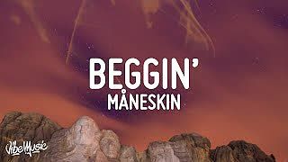 ภาพปกอัลบั้มเพลง Måneskin - Beggin (LyricsTesto)