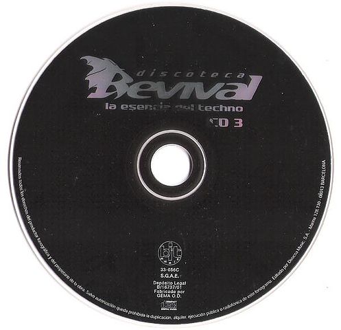 ภาพปกอัลบั้มเพลง REVIVAL DJ Peke DJ Laura - La esencia del techno CD3 (DJ Peke & DJ Laura 2001)