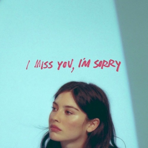 ภาพปกอัลบั้มเพลง Gracie abrams - I miss you I'm sorry(cover.)