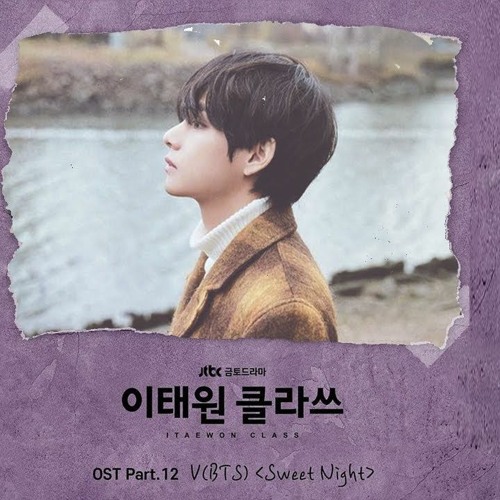 ภาพปกอัลบั้มเพลง Kim Taehyung (BTS V) - Sweet Night Cover