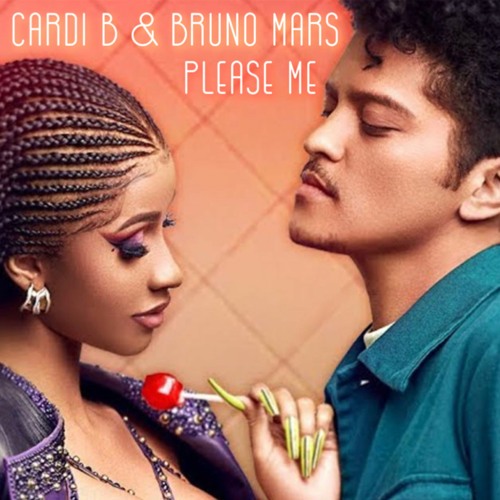 ภาพปกอัลบั้มเพลง Please Me Cardi B & Bruno Mars (Backing Track)