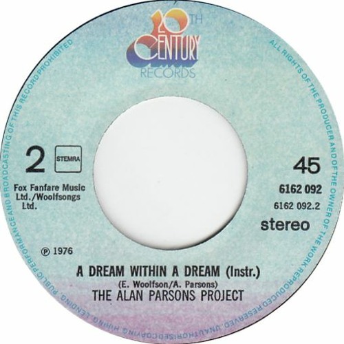 ภาพปกอัลบั้มเพลง 01 Alan Parsons - A Dream Within A Dream