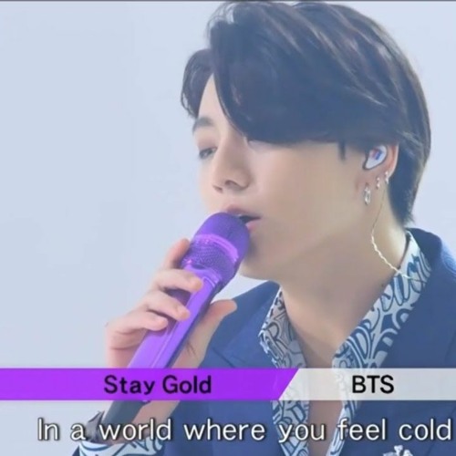 ภาพปกอัลบั้มเพลง BTS - Stay Gold Performance Audio CDTV