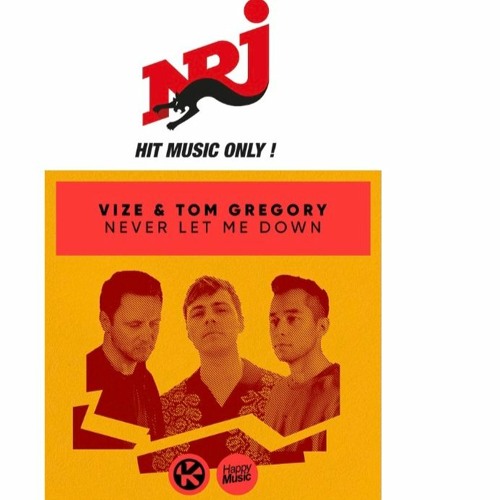 ภาพปกอัลบั้มเพลง NRJ VIZE & TOM GREGORY - NEVER LET ME DOWN (PN)