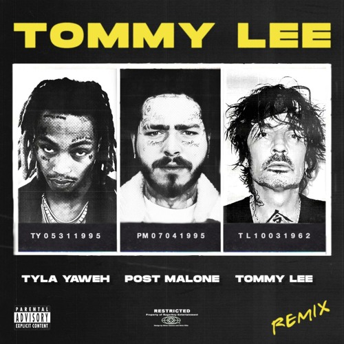 ภาพปกอัลบั้มเพลง Tommy Lee (Tommy Lee Remix) feat. Post Malone