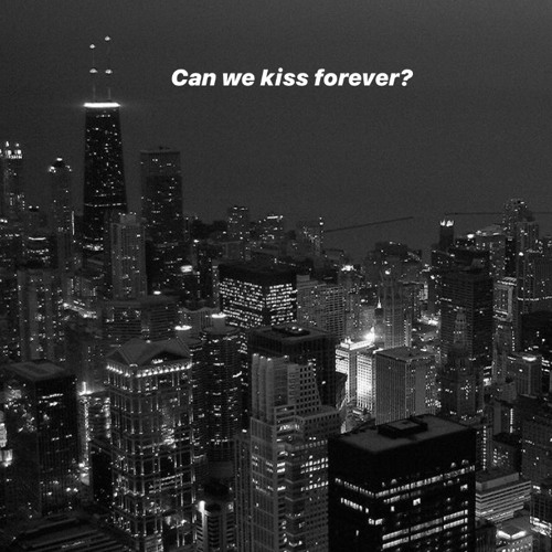ภาพปกอัลบั้มเพลง Can we Kiss forever - Kina