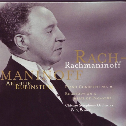 ภาพปกอัลบั้มเพลง Rachmaninoff - Rhapsody On A Theme Of Paganini Op.43 - Arthur Rubinstein