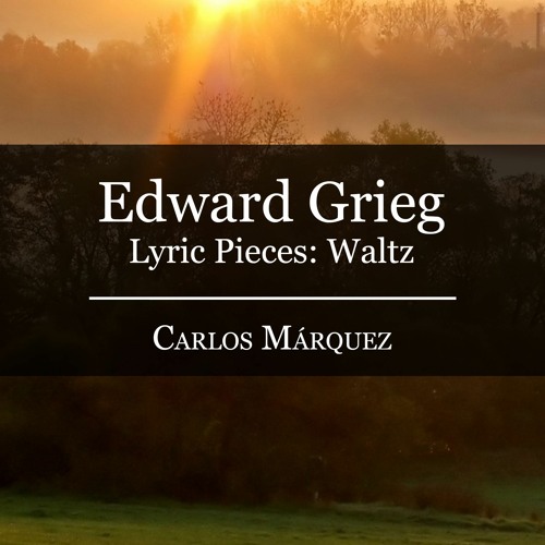 ภาพปกอัลบั้มเพลง Edward Grieg Waltz Op. 12 No. 2 (Lyric Pieces)