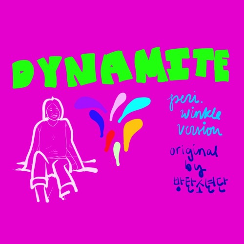 ภาพปกอัลบั้มเพลง dynamite BTS remix